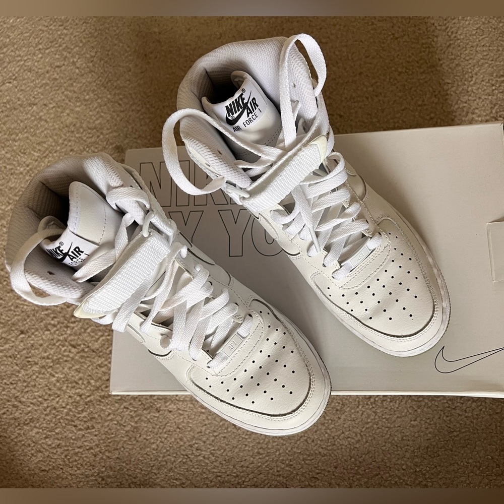 Custom Women’s Nike Air Force Ones High Tops Sz 8.5